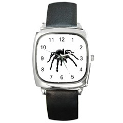 Tarantula Square Metal Watch by Valentinaart