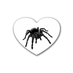 Tarantula Heart Coaster (4 Pack)  by Valentinaart