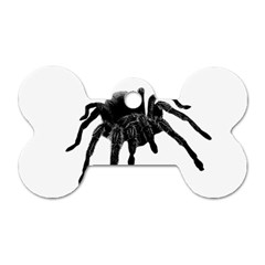 Tarantula Dog Tag Bone (two Sides) by Valentinaart