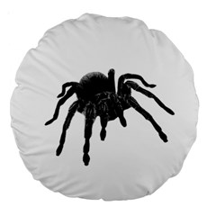 Tarantula Large 18  Premium Round Cushions by Valentinaart