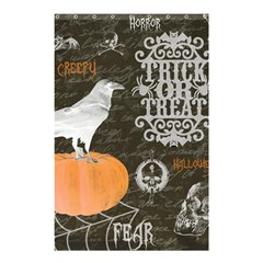 Vintage Halloween Shower Curtain 48  X 72  (small)  by Valentinaart