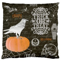 Vintage Halloween Standard Flano Cushion Case (two Sides) by Valentinaart