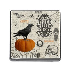 Vintage Halloween Memory Card Reader (Square)