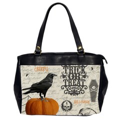 Vintage Halloween Office Handbags (2 Sides) 