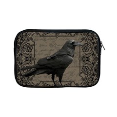 Vintage Halloween Raven Apple Ipad Mini Zipper Cases by Valentinaart