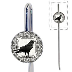 Vintage Halloween Raven Book Mark by Valentinaart