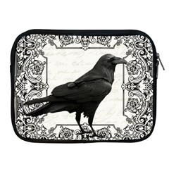 Vintage Halloween Raven Apple Ipad 2/3/4 Zipper Cases by Valentinaart