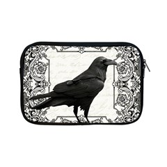 Vintage Halloween Raven Apple Ipad Mini Zipper Cases by Valentinaart