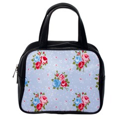 Cute Shabby Chic Floral Pattern Classic Handbags (one Side) by NouveauDesign