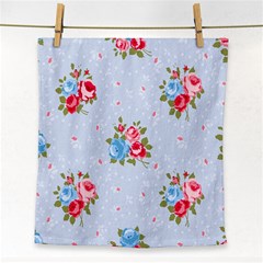 Cute Shabby Chic Floral Pattern Face Towel by NouveauDesign