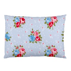 Cute Shabby Chic Floral Pattern Pillow Case by NouveauDesign