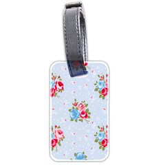 Cute Shabby Chic Floral Pattern Luggage Tags (two Sides) by NouveauDesign