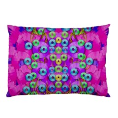 Festive Metal And Gold In Pop Art Pillow Case (two Sides) by pepitasart