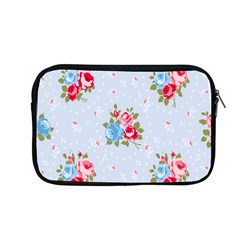 Cute Shabby Chic Floral Pattern Apple Macbook Pro 13  Zipper Case by NouveauDesign