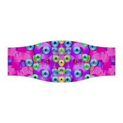 Festive Metal And Gold In Pop Art Stretchable Headband by pepitasart