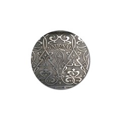 Art Nouveau Silver Golf Ball Marker (10 Pack) by NouveauDesign