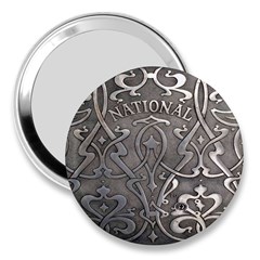 Art Nouveau Silver 3  Handbag Mirrors by NouveauDesign