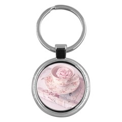 Shabby Chic High Tea Key Chains (round)  by NouveauDesign