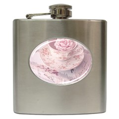 Shabby Chic High Tea Hip Flask (6 Oz) by NouveauDesign