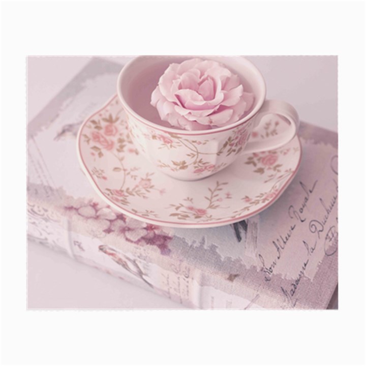 shabby chic high tea Small Glasses Cloth