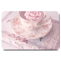 Shabby Chic High Tea Large Doormat  by NouveauDesign