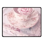 shabby chic high tea Fleece Blanket (Small) 50 x40  Blanket Front