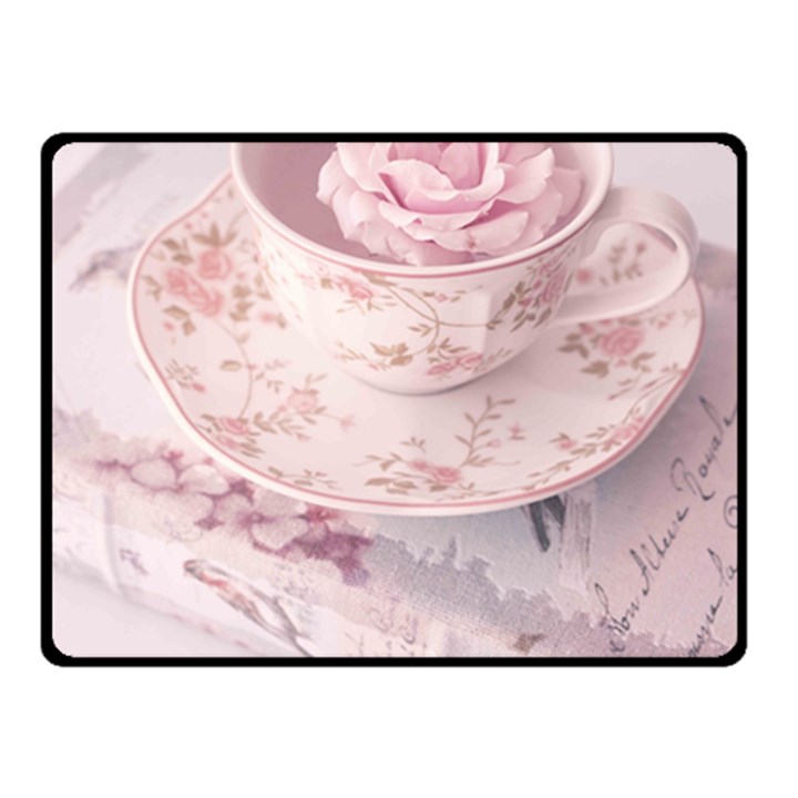 shabby chic high tea Fleece Blanket (Small)