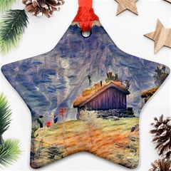 Impressionism Ornament (star) by NouveauDesign