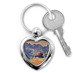 Impressionism Key Chains (heart)  by NouveauDesign