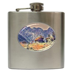 Impressionism Hip Flask (6 Oz) by NouveauDesign