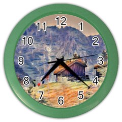 Impressionism Color Wall Clocks by NouveauDesign