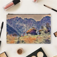 Impressionism Cosmetic Bag (large)  by NouveauDesign