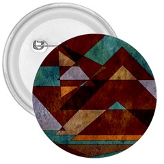 Turquoise And Bronze Triangle Design With Copper 3  Buttons by digitaldivadesigns