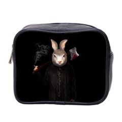 Evil Rabbit Mini Toiletries Bag 2-side by Valentinaart