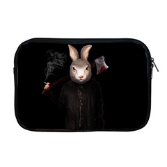 Evil Rabbit Apple Macbook Pro 17  Zipper Case by Valentinaart