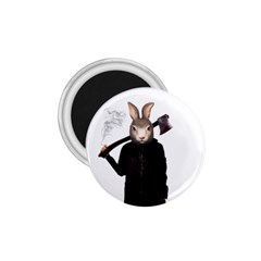 Evil Rabbit 1 75  Magnets by Valentinaart