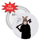 Evil Rabbit 2.25  Buttons (10 pack)  Front