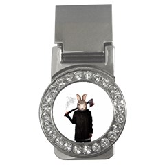 Evil Rabbit Money Clips (cz)  by Valentinaart