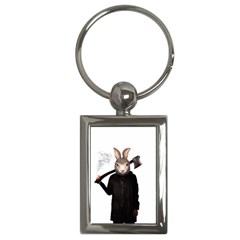 Evil Rabbit Key Chains (Rectangle) 