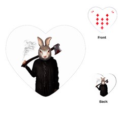 Evil Rabbit Playing Cards (Heart) 