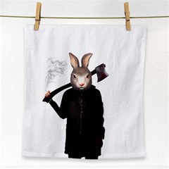 Evil Rabbit Face Towel