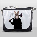 Evil Rabbit Messenger Bags Front