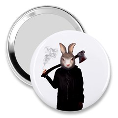 Evil Rabbit 3  Handbag Mirrors