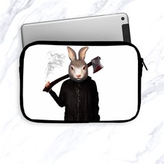 Evil Rabbit Apple Ipad Mini Zipper Cases by Valentinaart