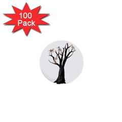 Dead Tree  1  Mini Buttons (100 Pack)  by Valentinaart