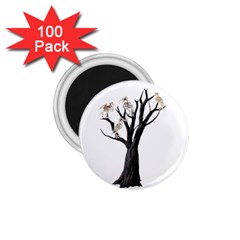 Dead Tree  1 75  Magnets (100 Pack)  by Valentinaart