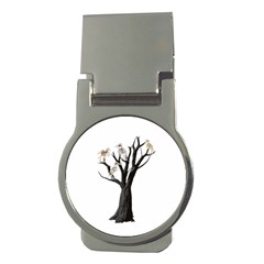 Dead Tree  Money Clips (round)  by Valentinaart