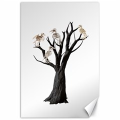 Dead Tree  Canvas 20  X 30   by Valentinaart