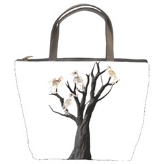 Dead Tree  Bucket Bags by Valentinaart