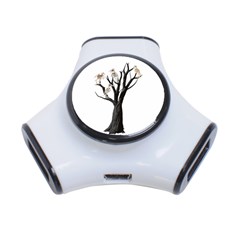 Dead Tree  3-port Usb Hub by Valentinaart